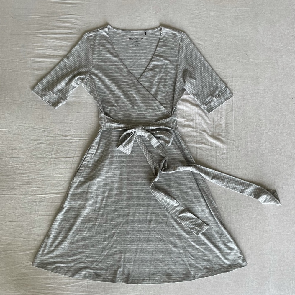 Toad&Co Wrap Dress w Pockets